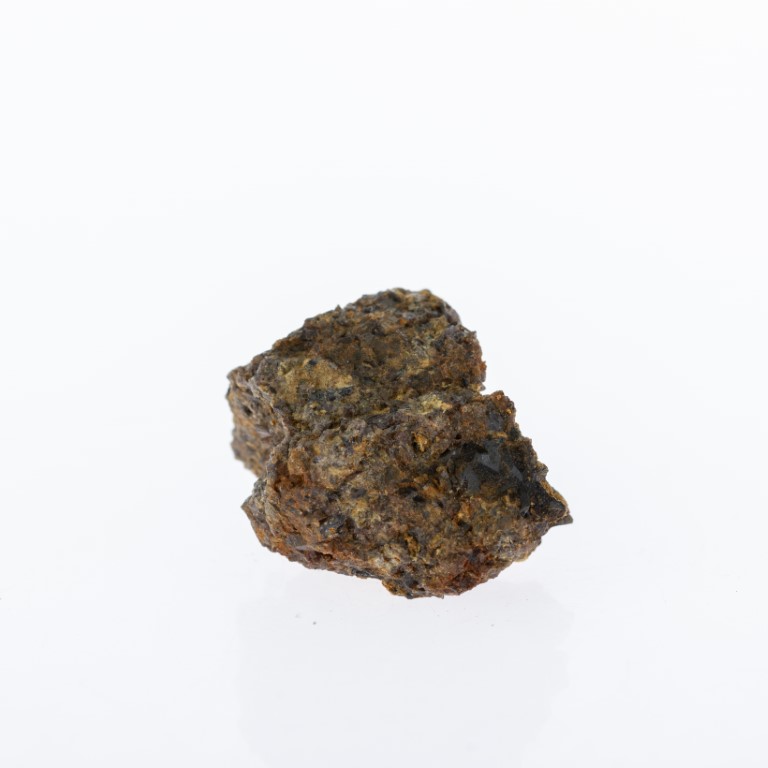 A Natural Axinite Geode Mineral Crystal Specimen - Antique Auctions America