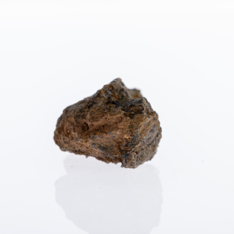 A Natural Axinite Geode Mineral Crystal Specimen - Antique Auctions America