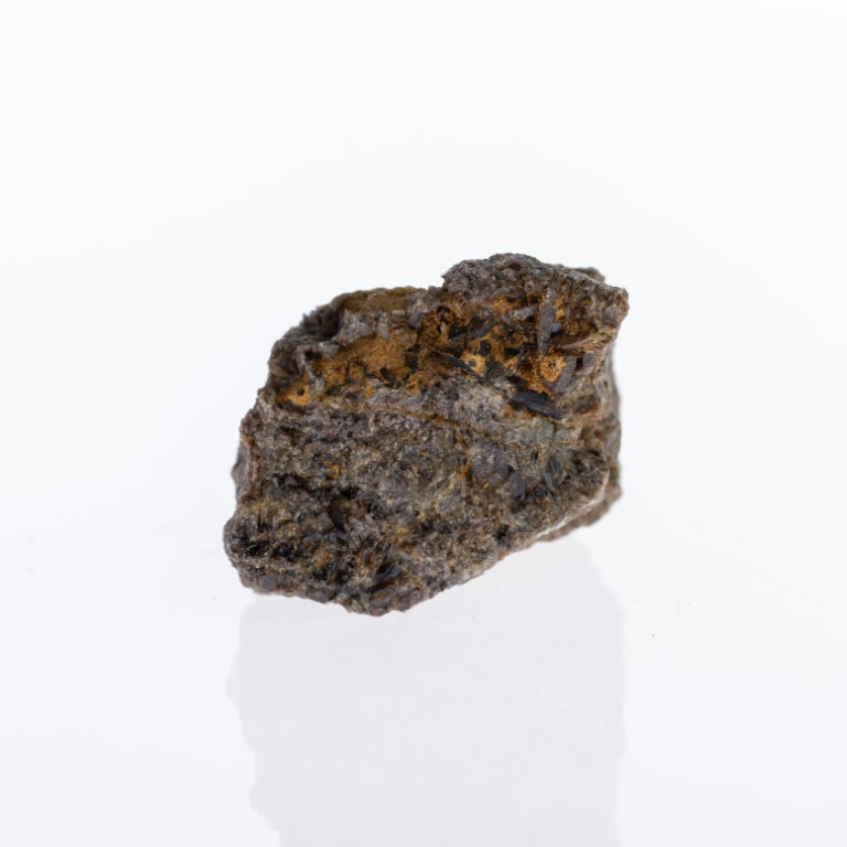 A Natural Axinite Geode Mineral Crystal Specimen - Antique Auctions America