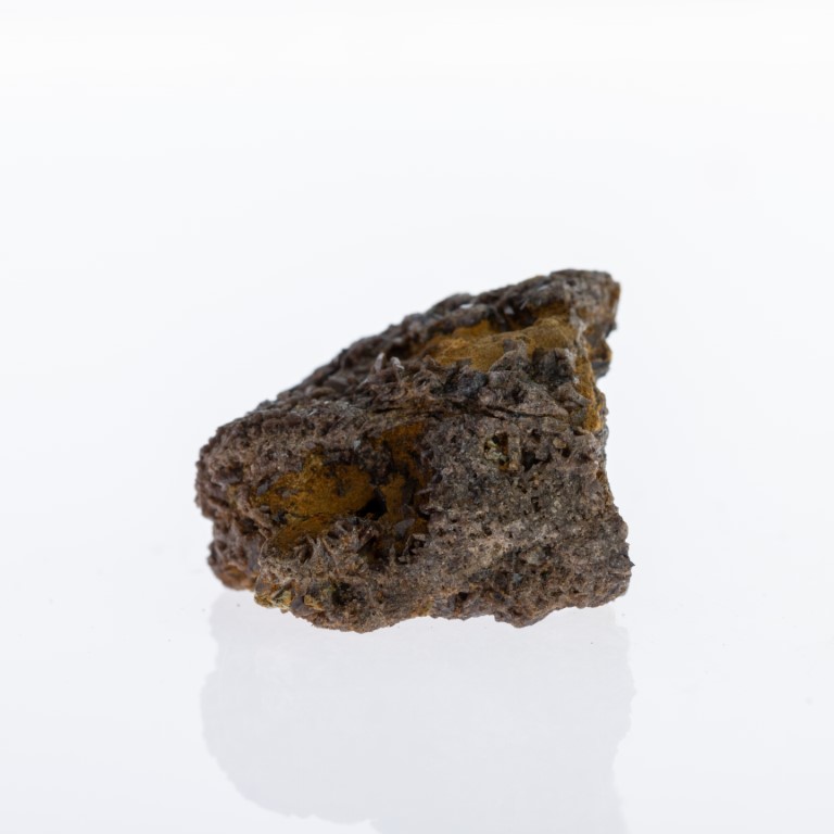 A Natural Axinite Geode Mineral Crystal Specimen - Antique Auctions America