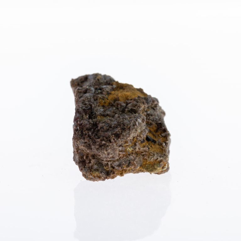 A Natural Axinite Geode Mineral Crystal Specimen - Antique Auctions America