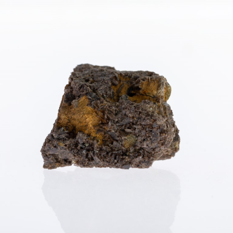 A Natural Axinite Geode Mineral Crystal Specimen - Antique Auctions America