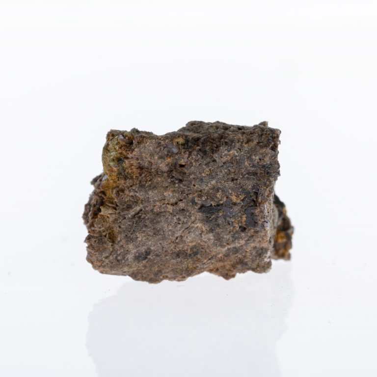 A Natural Axinite Geode Mineral Crystal Specimen - Antique Auctions America