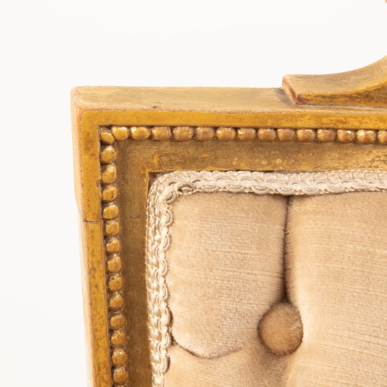Antique Pair Of French Regency Giltwood Chairs 19th Century - Antique ...