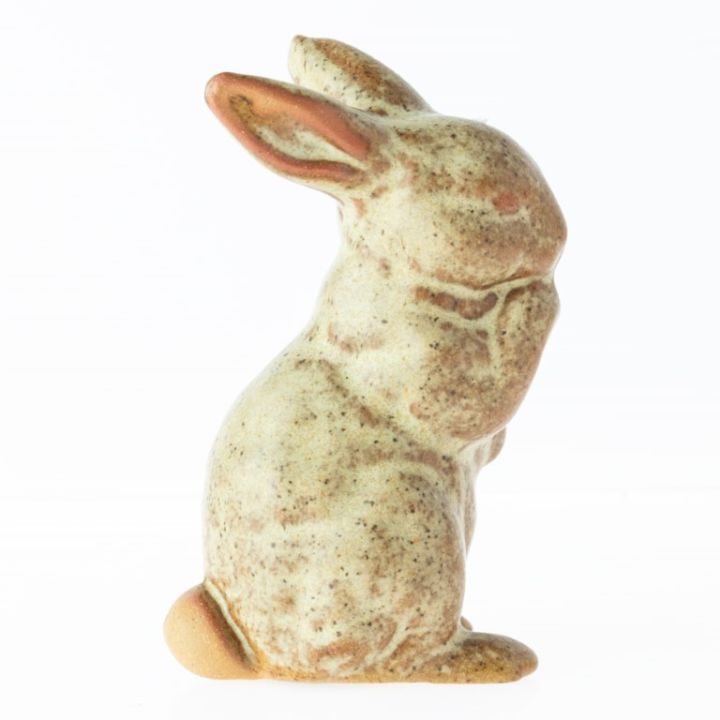 Mid Century Studio Pottery Ceramic Rabbit Figure - Antique Auctions America
