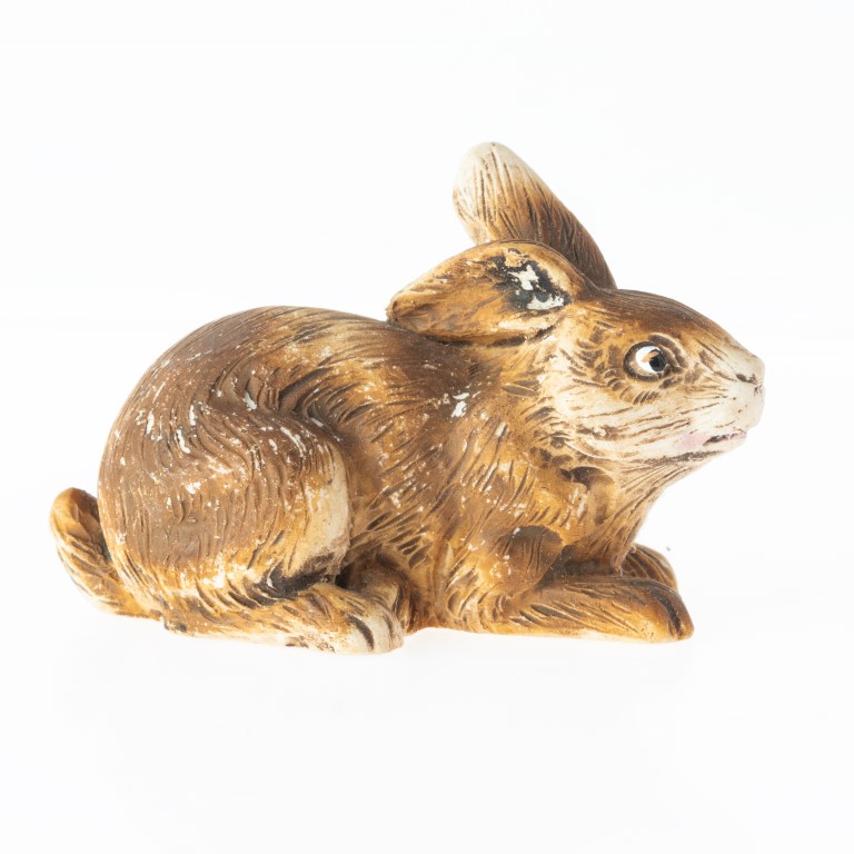 Mid Century Studio Pottery Ceramic Rabbit Figure - Antique Auctions America